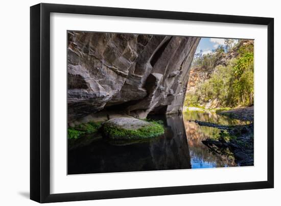 Carnarvon Gorge National Park, Queensland, Australia-Mark A Johnson-Framed Photographic Print