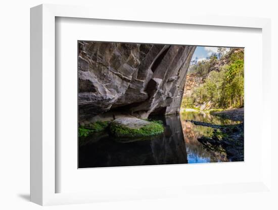 Carnarvon Gorge National Park, Queensland, Australia-Mark A Johnson-Framed Photographic Print