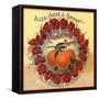 Carnation Brand - California - Citrus Crate Label-Lantern Press-Framed Stretched Canvas