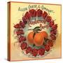 Carnation Brand - California - Citrus Crate Label-Lantern Press-Stretched Canvas