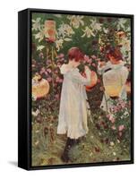 Carnation, Lily, Lily, Rose, 1885-86, (1938)-John Singer Sargent-Framed Stretched Canvas