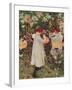 Carnation, Lily, Lily, Rose, 1885-86, (1938)-John Singer Sargent-Framed Giclee Print