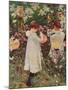 Carnation, Lily, Lily, Rose, 1885-86, (1938)-John Singer Sargent-Mounted Giclee Print