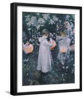 Carnation, Lily, Lily, Rose-John Singer Sargent-Framed Art Print