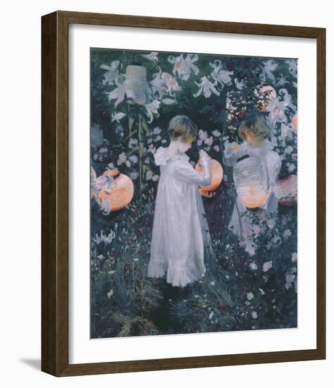 Carnation, Lily, Lily, Rose-John Singer Sargent-Framed Art Print