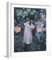 Carnation, Lily, Lily, Rose-John Singer Sargent-Framed Art Print