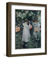 Carnation, Lily, Lily, Rose-John Singer Sargent-Framed Giclee Print