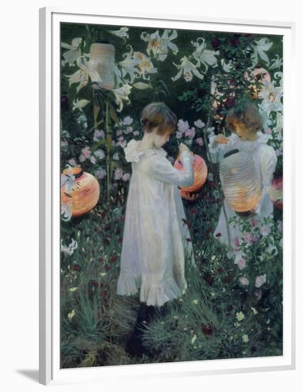 Carnation, Lily, Lily, Rose-John Singer Sargent-Framed Premium Giclee Print