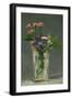 Carnations and Clematis in a Crystal Vase, 1882-Edouard Manet-Framed Giclee Print