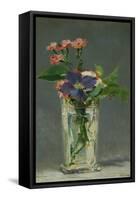 Carnations and Clematis in a Crystal Vase, 1882-Edouard Manet-Framed Stretched Canvas