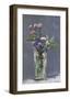 Carnations and Clematis in a Crystal Vase-Edouard Manet-Framed Art Print