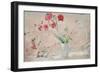 Carnations and Poppies-Carl Larsson-Framed Giclee Print