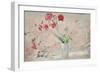 Carnations and Poppies-Carl Larsson-Framed Giclee Print