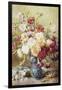 Carnations in the Albarello-Francois Rivoire-Framed Giclee Print