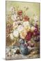 Carnations in the Albarello-Francois Rivoire-Mounted Premium Giclee Print