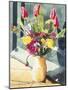 Carnations in Vase-Richard Akerman-Mounted Giclee Print