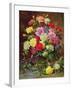 Carnations of Radiant Colours-Albert Williams-Framed Giclee Print