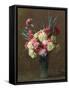 Carnations-Ignace Henri Jean Fantin-Latour-Framed Stretched Canvas