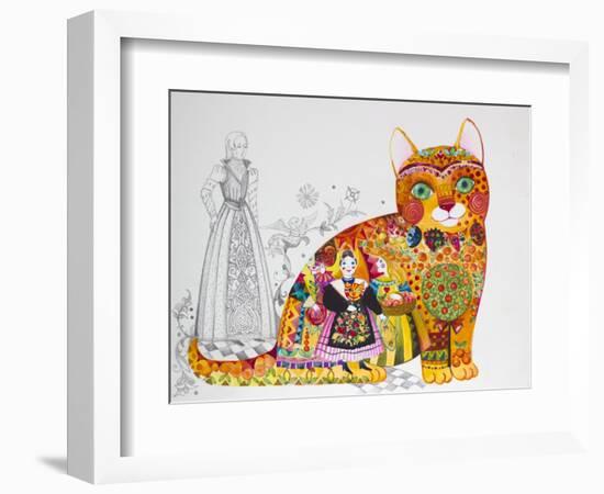 Carnaval France-Oxana Zaika-Framed Giclee Print