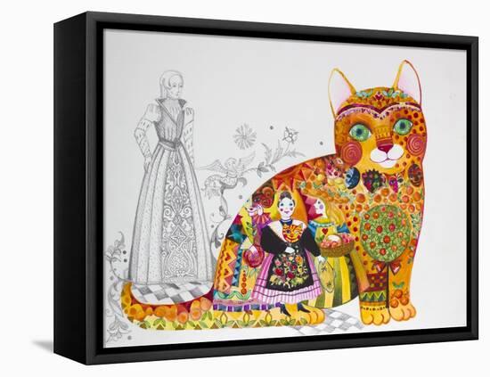 Carnaval France-Oxana Zaika-Framed Stretched Canvas