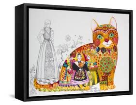 Carnaval France-Oxana Zaika-Framed Stretched Canvas