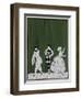 Carnaval, from the Series Designs on the Dances of Vaslav Nijinsky-Georges Barbier-Framed Premium Giclee Print