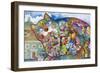 Carnaval Venice-Oxana Zaika-Framed Giclee Print