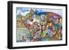 Carnaval Venice-Oxana Zaika-Framed Giclee Print