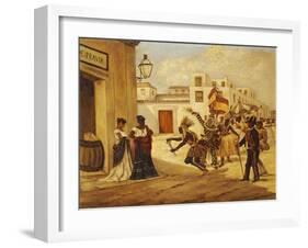 Carnaval-Victor Patricio Landaluze-Framed Giclee Print