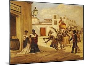 Carnaval-Victor Patricio Landaluze-Mounted Giclee Print