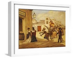 Carnaval-Victor Patricio Landaluze-Framed Giclee Print