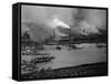 Carnegie Furnaces, at Braddock, Pennsylvania, on the Monongahela River, 1905-null-Framed Stretched Canvas