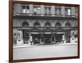 Carnegie Hall Entrance -- Exterior View-null-Framed Photographic Print