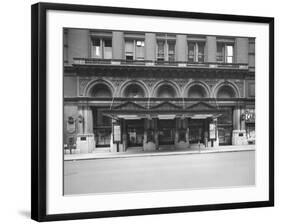 Carnegie Hall Entrance -- Exterior View-null-Framed Photographic Print