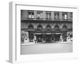 Carnegie Hall Entrance -- Exterior View-null-Framed Photographic Print