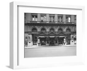 Carnegie Hall Entrance -- Exterior View-null-Framed Photographic Print