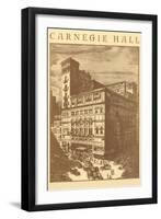 Carnegie Hall, New York City-null-Framed Art Print