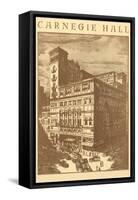 Carnegie Hall, New York City-null-Framed Stretched Canvas