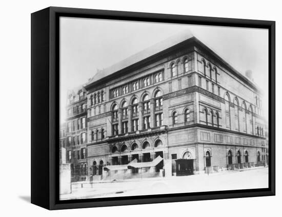 Carnegie Hall-null-Framed Stretched Canvas