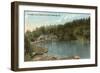 Carnegie Lake, Pittsburgh, Pennsylvania-null-Framed Art Print