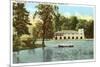 Carnegie Lake, Princeton University, New Jersey-null-Mounted Premium Giclee Print