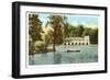 Carnegie Lake, Princeton University, New Jersey-null-Framed Art Print