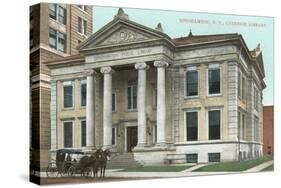 Carnegie Library, Binghamton-null-Stretched Canvas