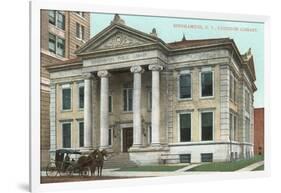 Carnegie Library, Binghamton-null-Framed Art Print