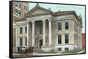 Carnegie Library, Binghamton-null-Framed Stretched Canvas