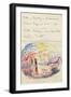 Carnet : Composition circulaire et annotations manuscrites-Paul Signac-Framed Giclee Print