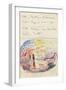 Carnet : Composition circulaire et annotations manuscrites-Paul Signac-Framed Giclee Print