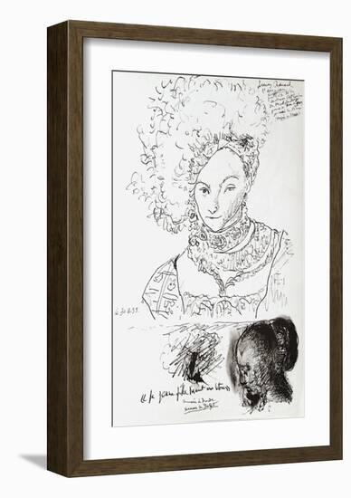 Carnet de Californie 20-Pablo Picasso-Framed Collectable Print