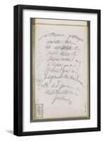 Carnet de dessins : Couverture-Gustave Moreau-Framed Premium Giclee Print
