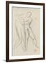 Carnet de dessins : étude pour la Sulamite-Gustave Moreau-Framed Giclee Print